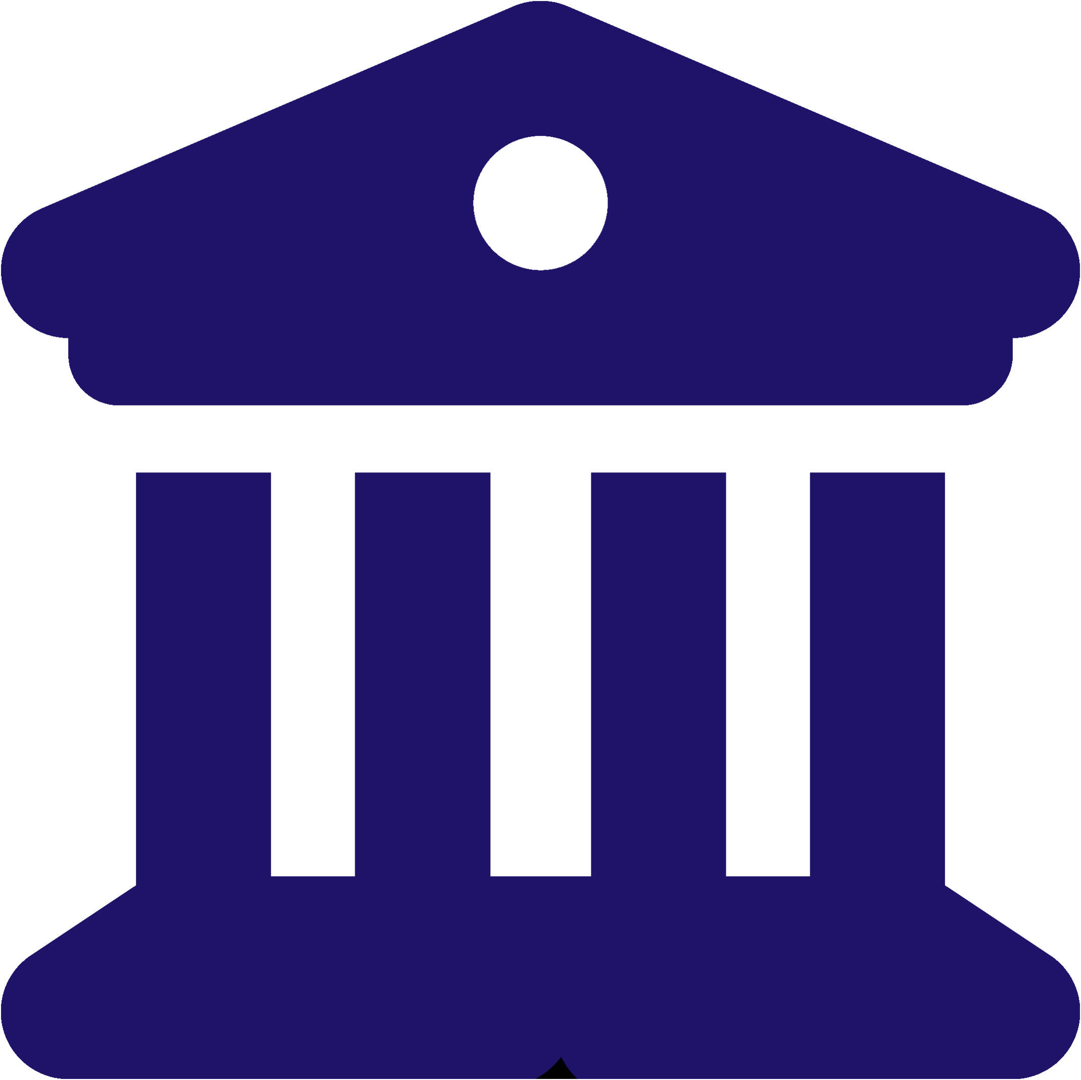 icon of a bank building